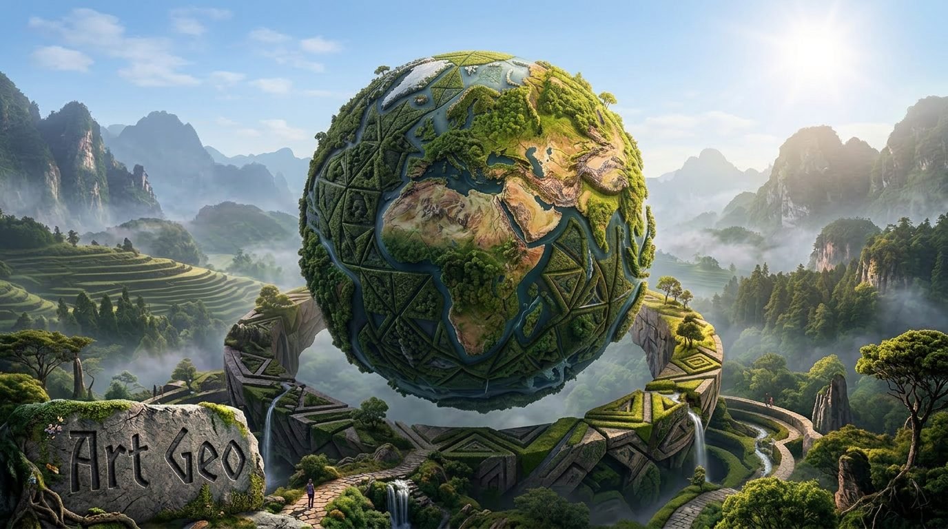ArtGeo concept: daylight variation